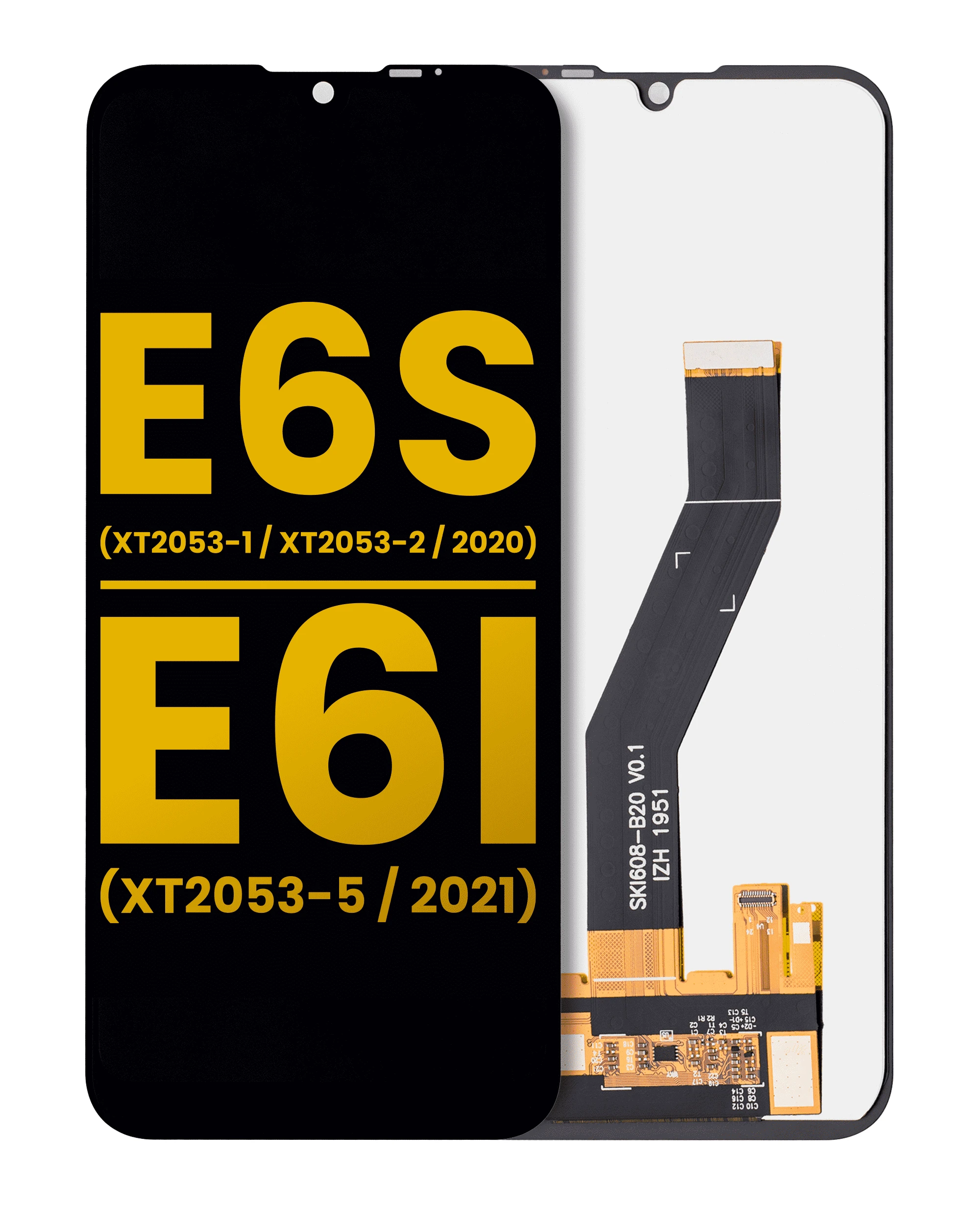 LCD Assembly Without Frame For Motorola Moto E6s (XT2053-1 / XT2053-2 / 2020) / E6i (XT2053-5 / 2021)