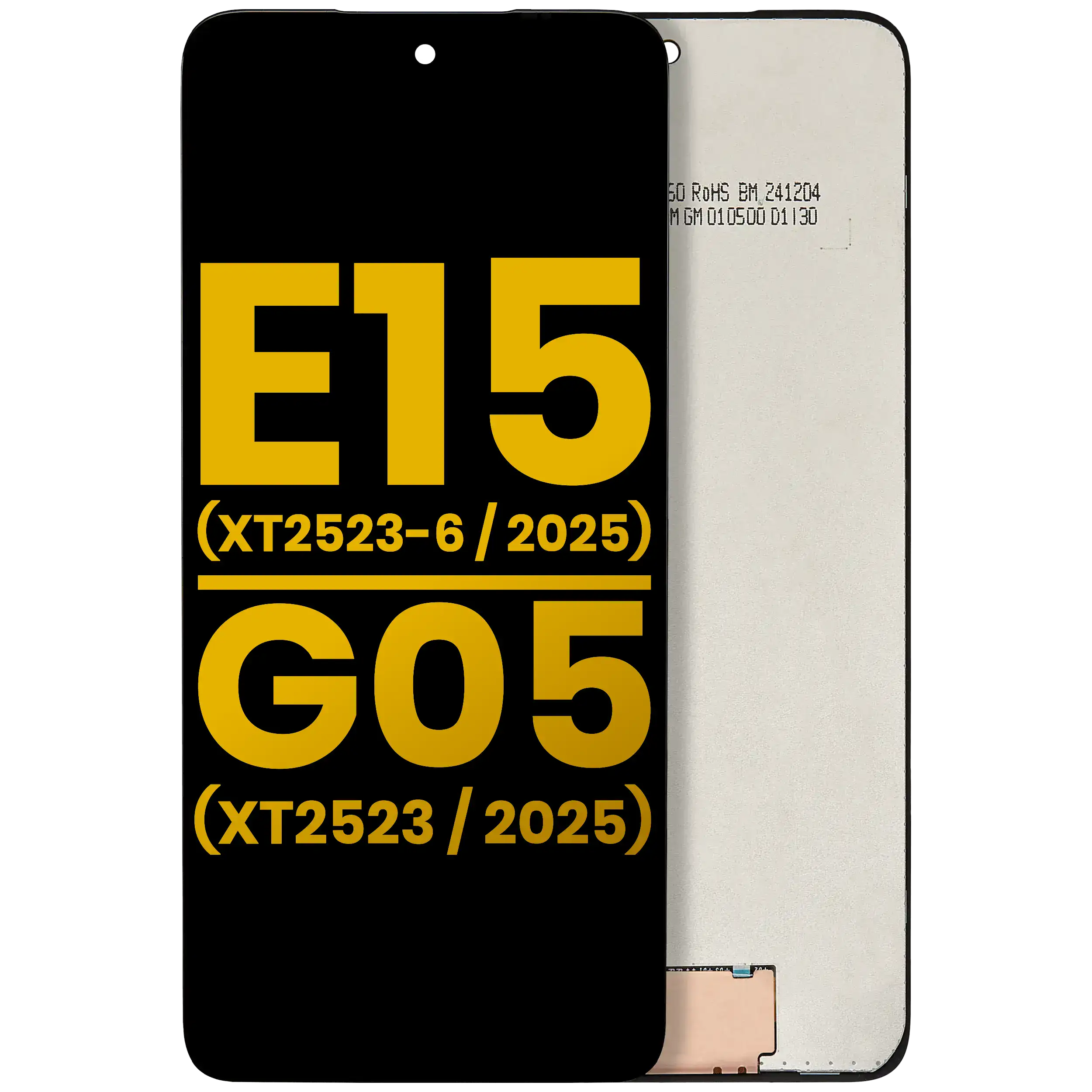 LCD Assembly Without Frame For Motorola Moto E15 (XT2523-6 / 2025) / G05 (XT2523 / 2025)