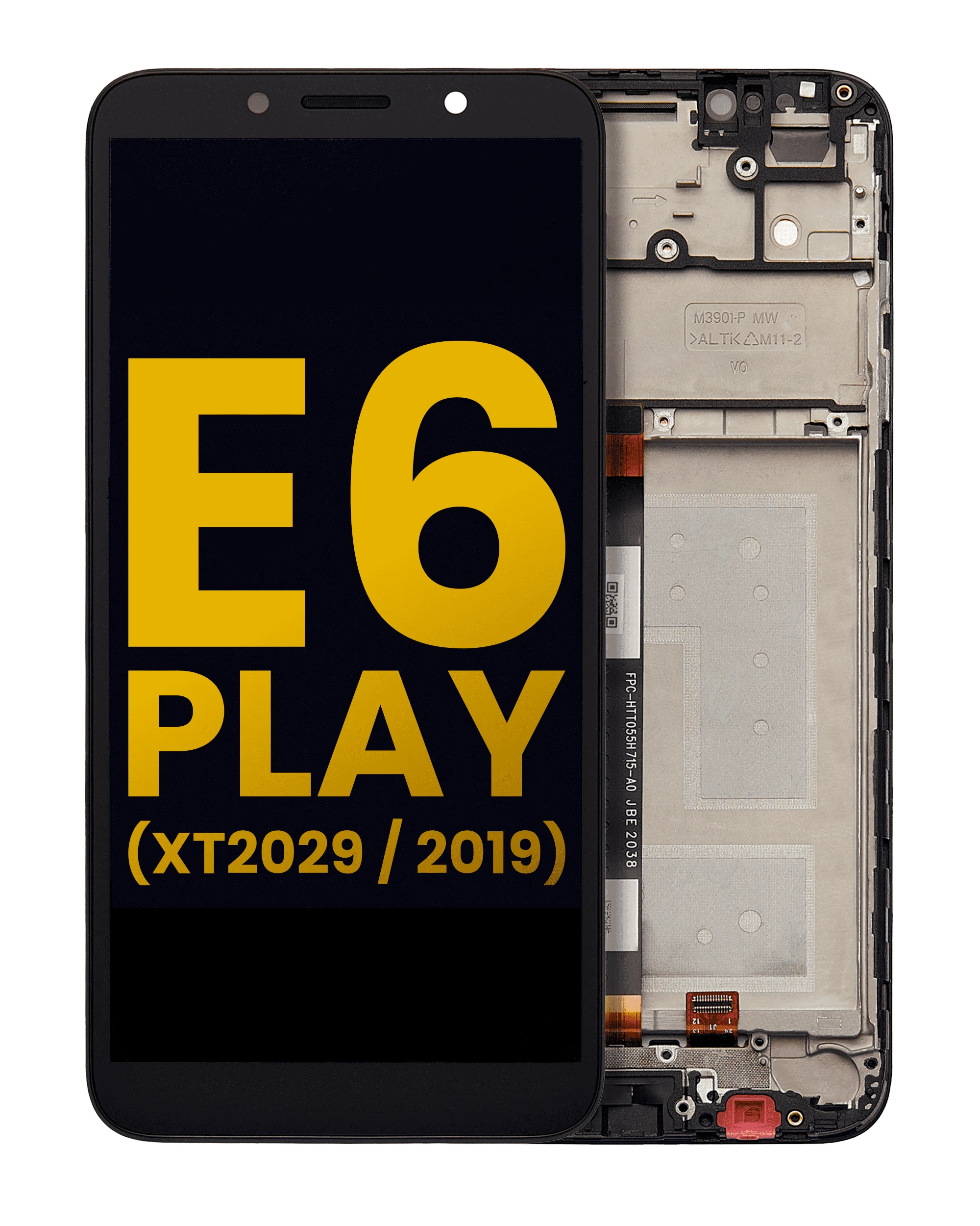 LCD Assembly With Frame For Motorola Moto E6 Play (XT2029 / 2019)