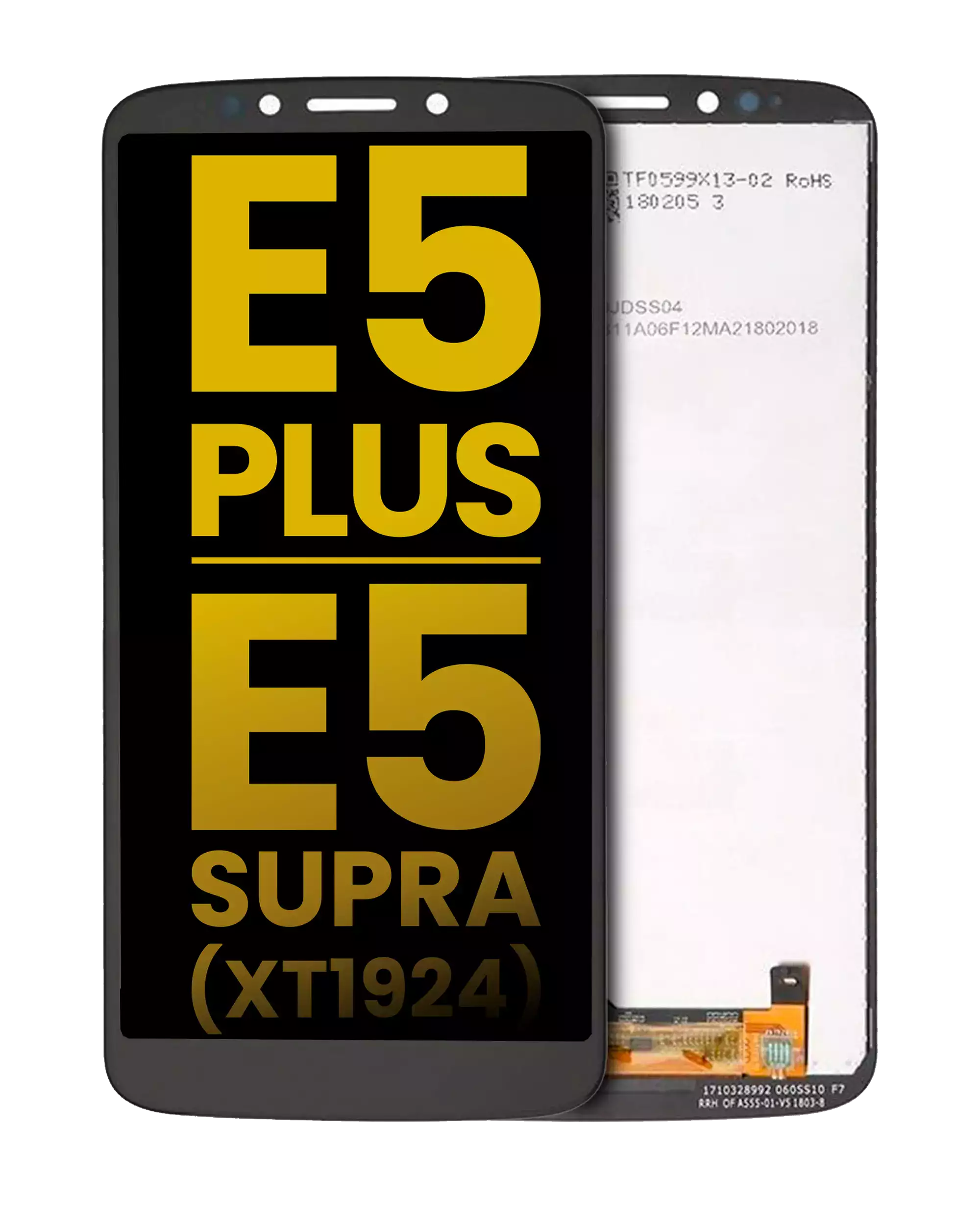 LCD Assembly Without Frame For Motorola Moto E5 Plus / E5 Supra (XT1924 / 2018) (159MM) (US Version) (Flash Gray)