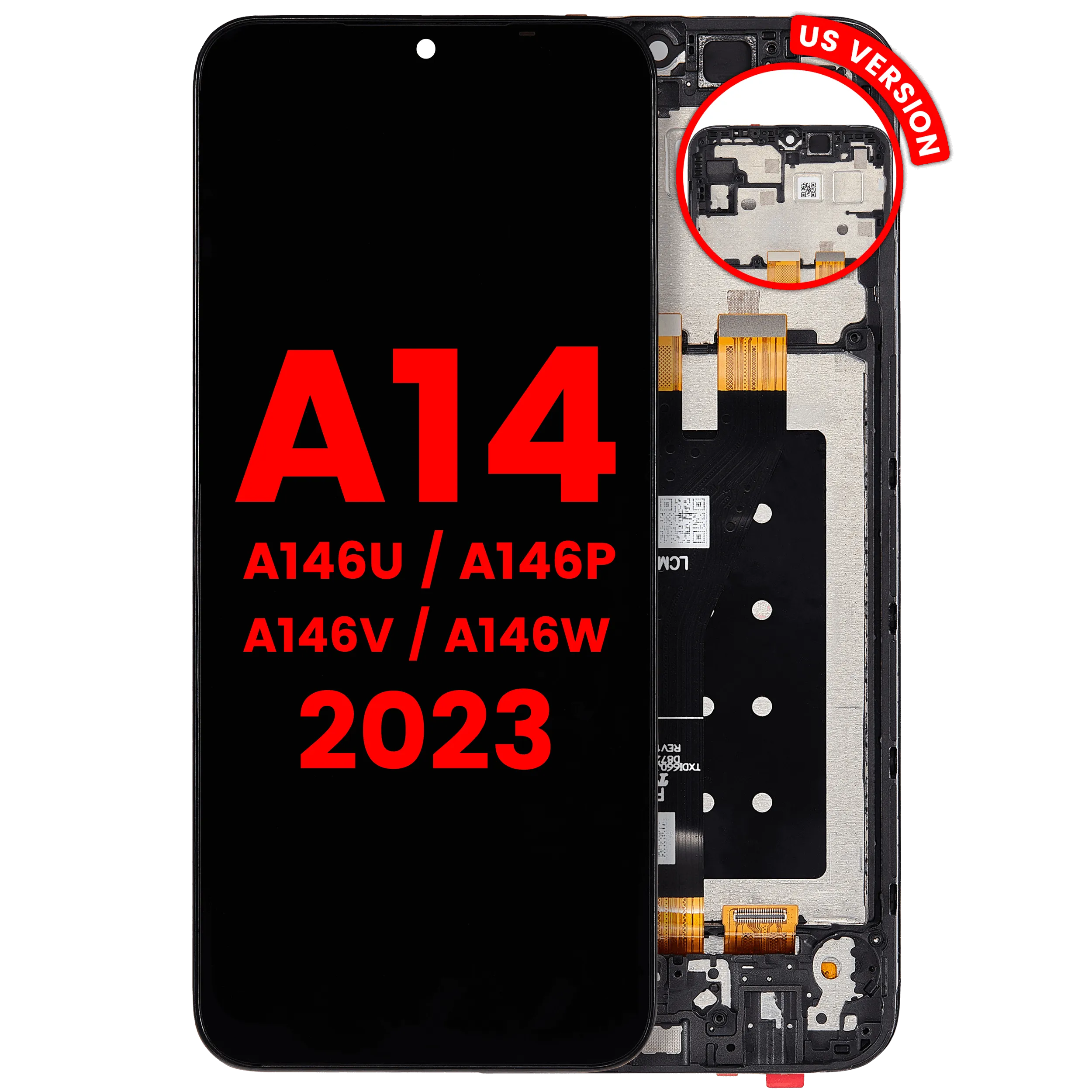 LCD Assembly With Frame For Samsung Galaxy A14 5G (A146U / A146P / A146V / A146W / 2023) (US Version)