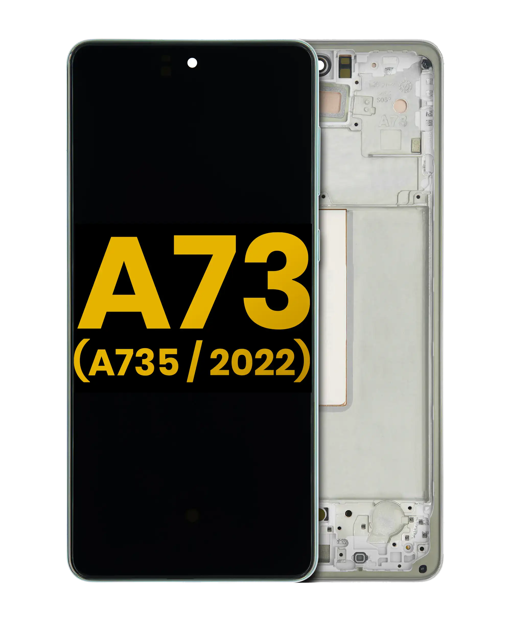 OLED Assembly With Frame For Samsung Galaxy A73 (A735 / 2022) (Mint)