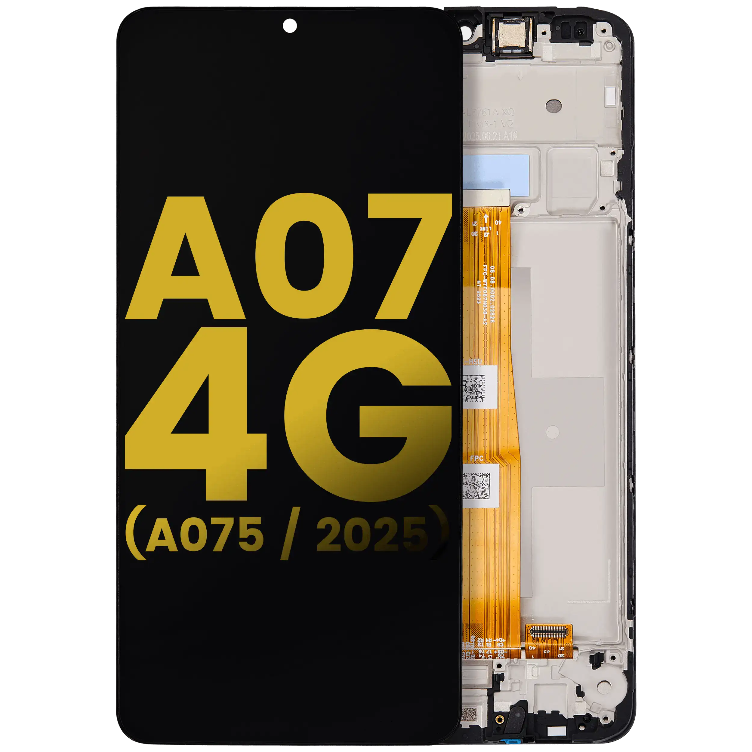 LCD Assembly With Frame For Samsung Galaxy A07 4G (A075 / 2025)