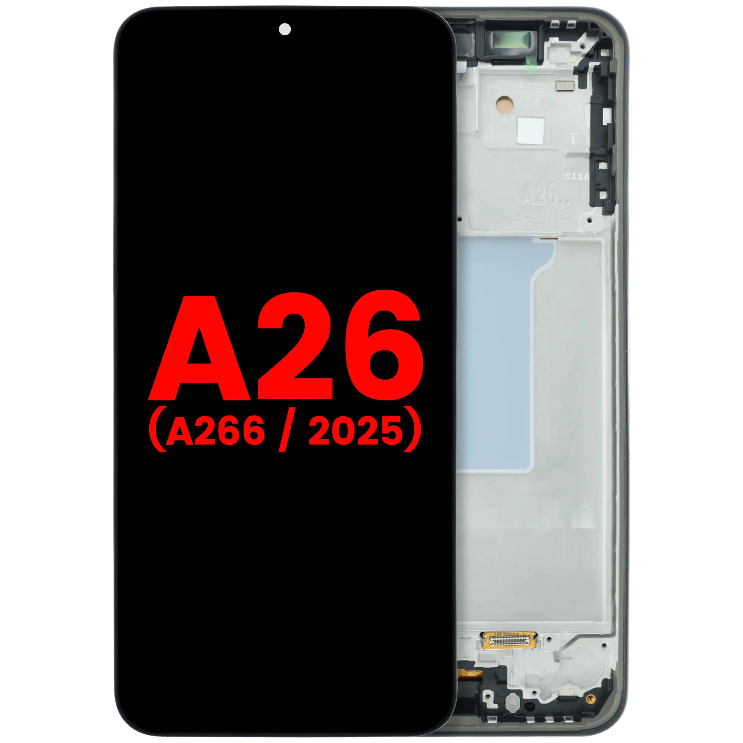 OLED Assembly With Frame For Samsung Galaxy A26 5G (A266 / 2025) (Black)