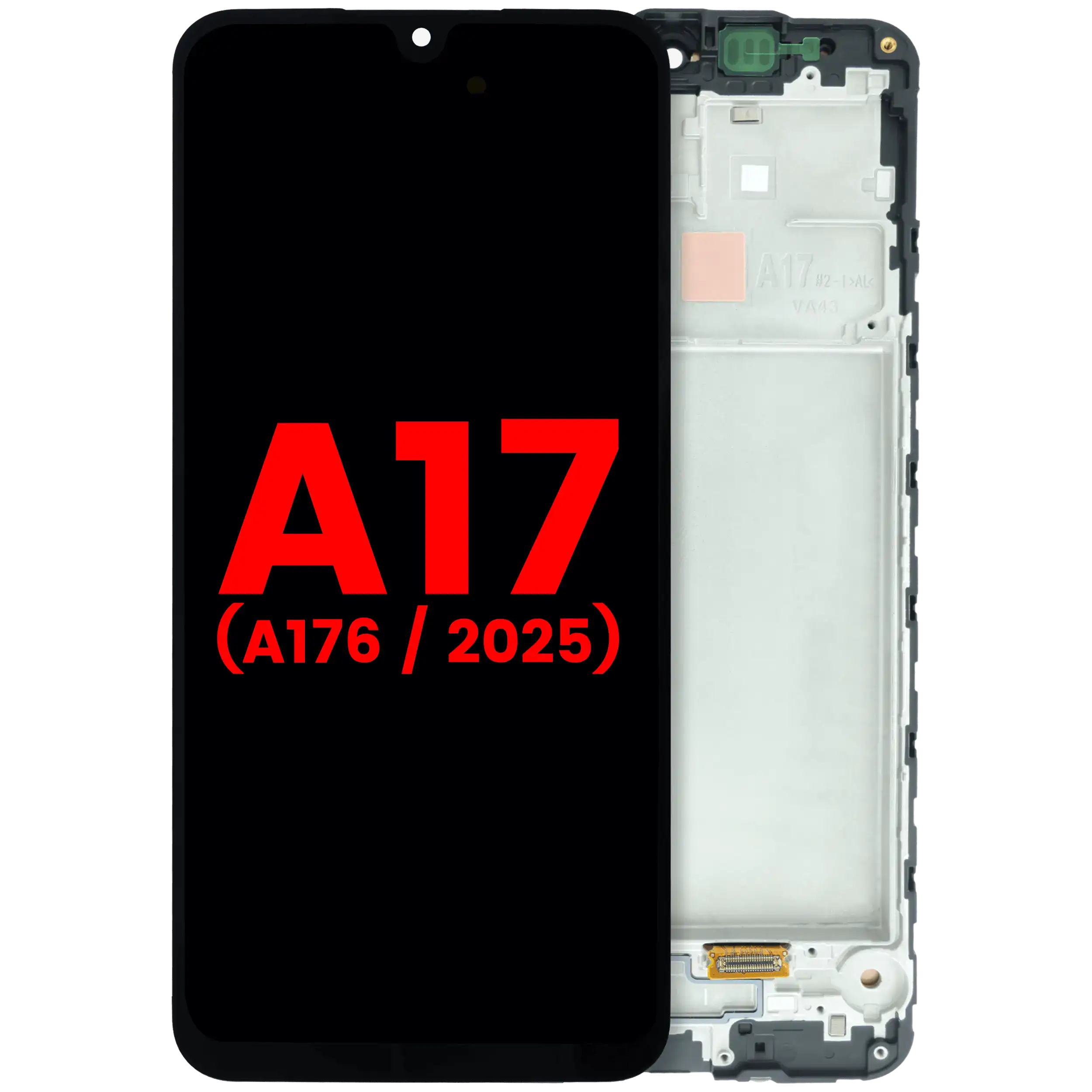 OLED Assembly with Frame for Samsung Galaxy A17 5G (A176 / 2025)