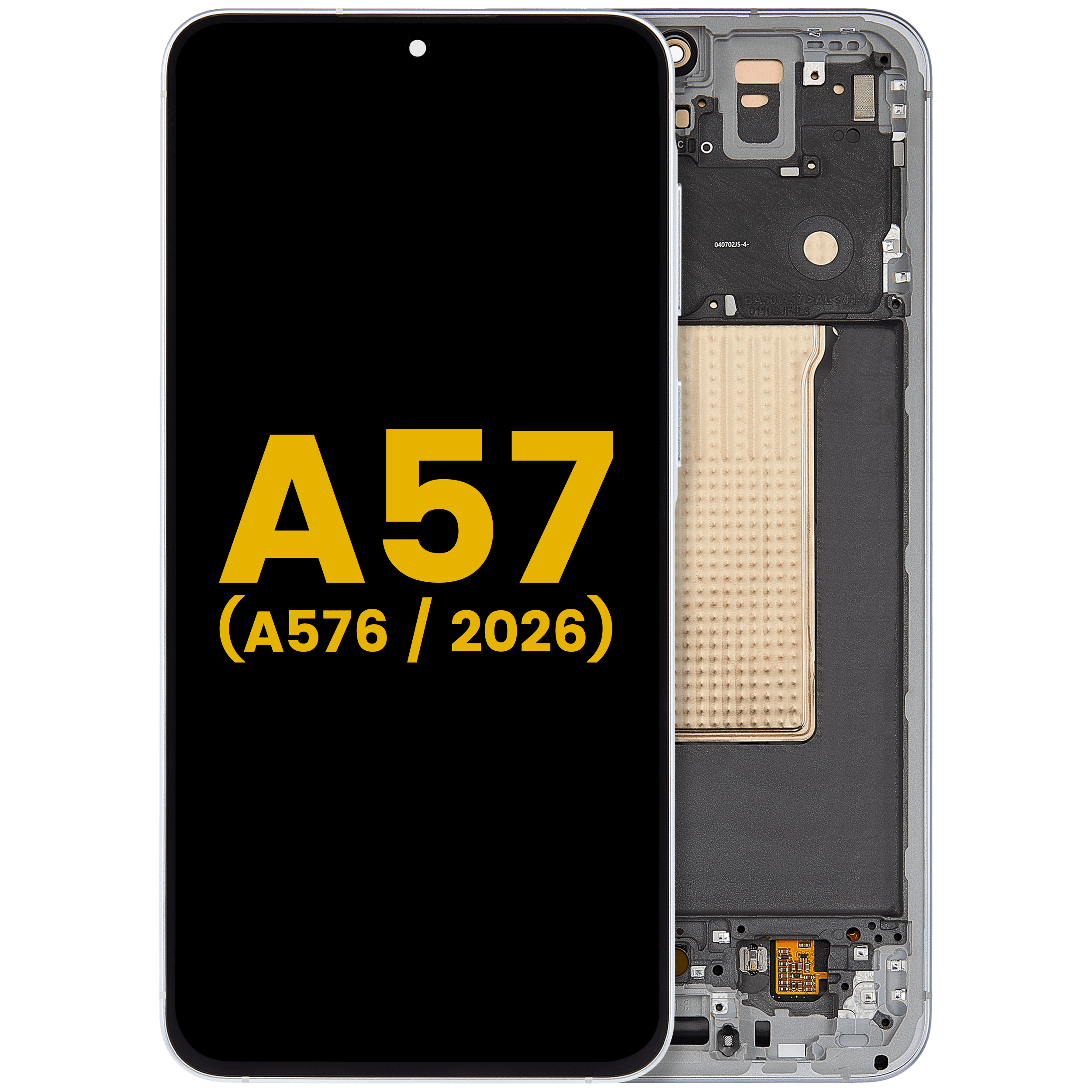 OLED Assembly With Frame For Samsung Galaxy A57 5G (A576 / 2026) (Icyblue)